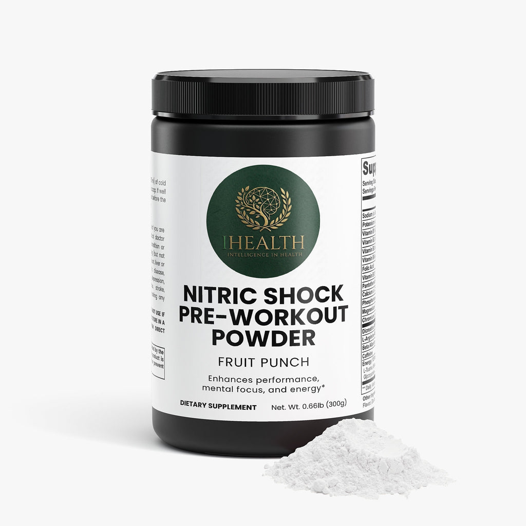 Nitric Shock Pre-Workout Powder (Fruit Punch)