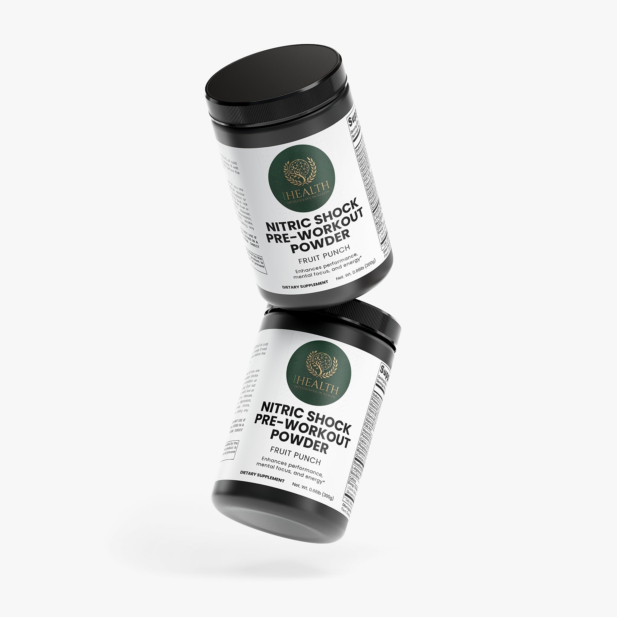 Nitric Shock Pre-Workout Powder (Fruit Punch)
