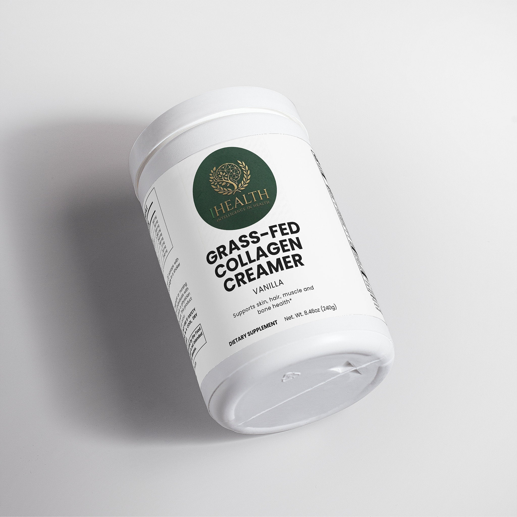 Grass-Fed Collagen Creamer (Vanilla)