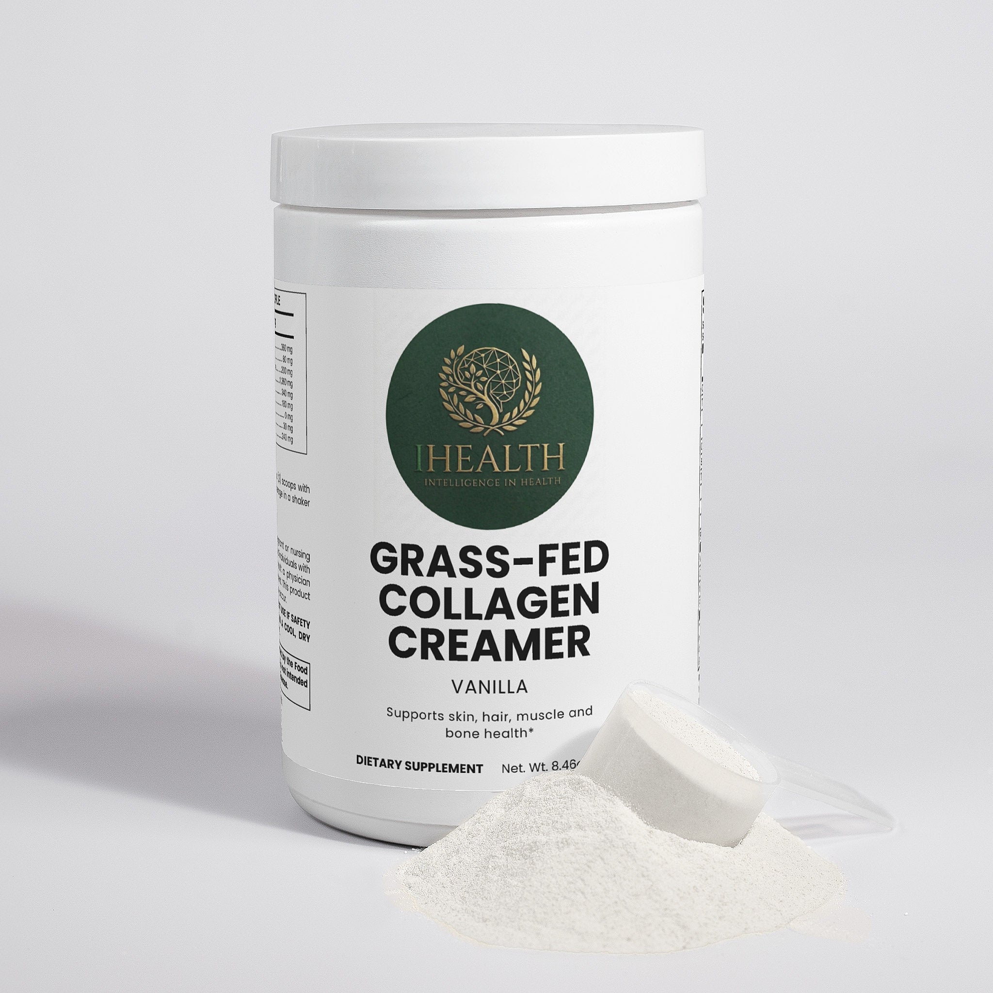 Grass-Fed Collagen Creamer (Vanilla)