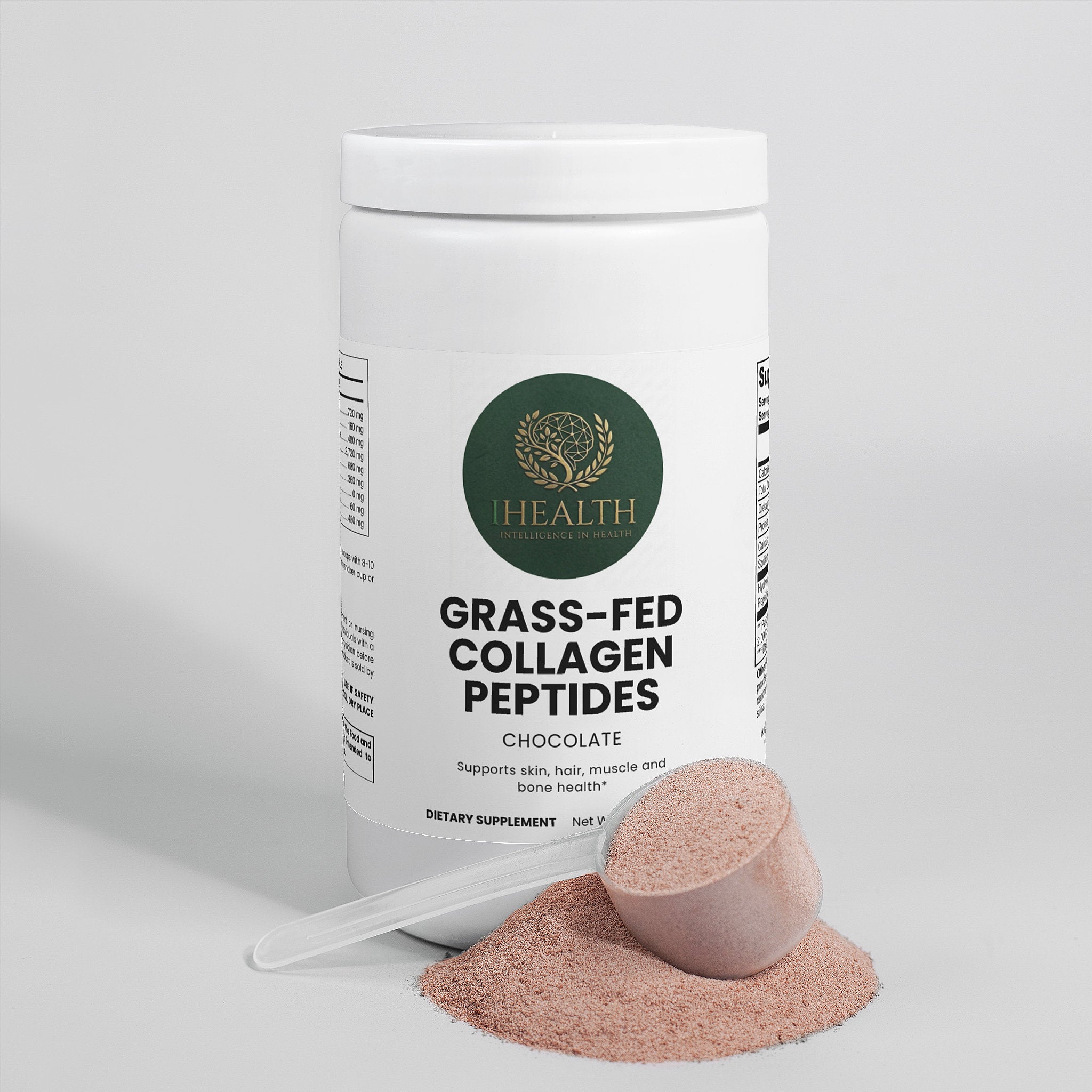 Grass-Fed Collagen Peptides Powder (Chocolate)
