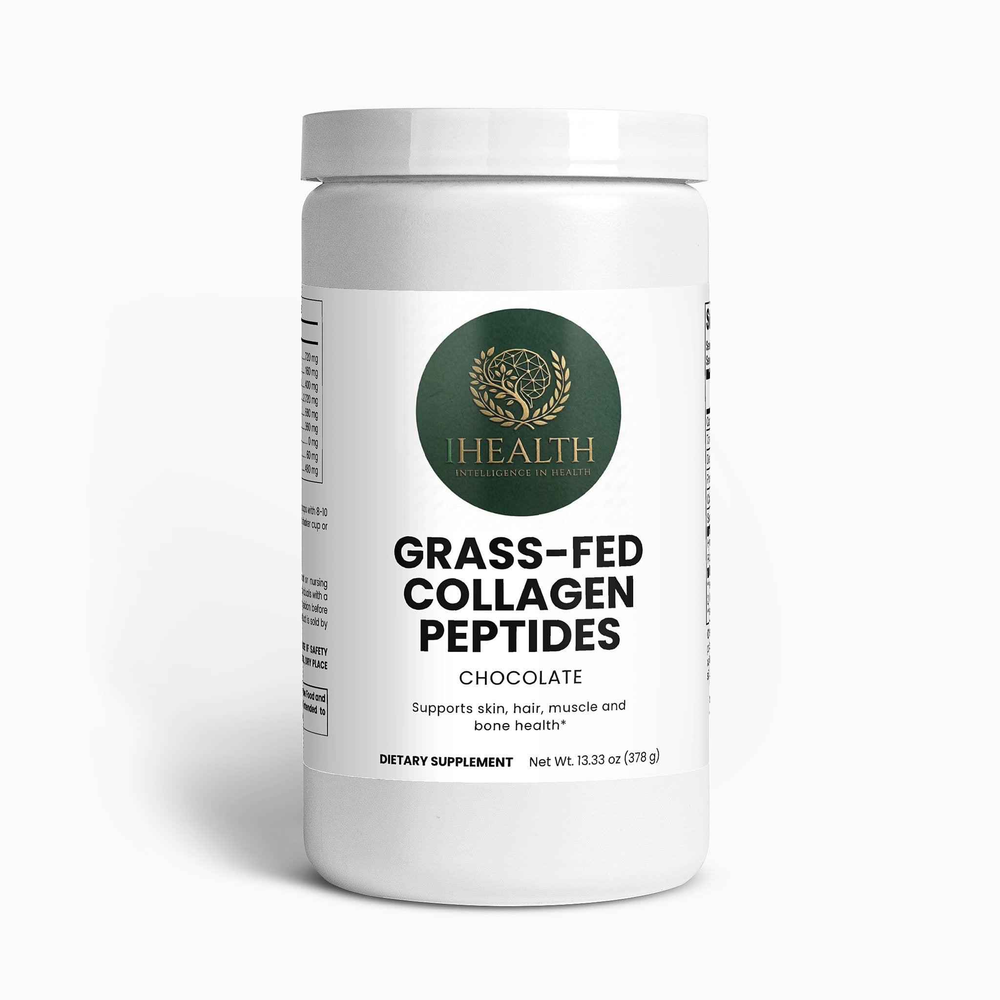 Grass-Fed Collagen Peptides Powder (Chocolate)