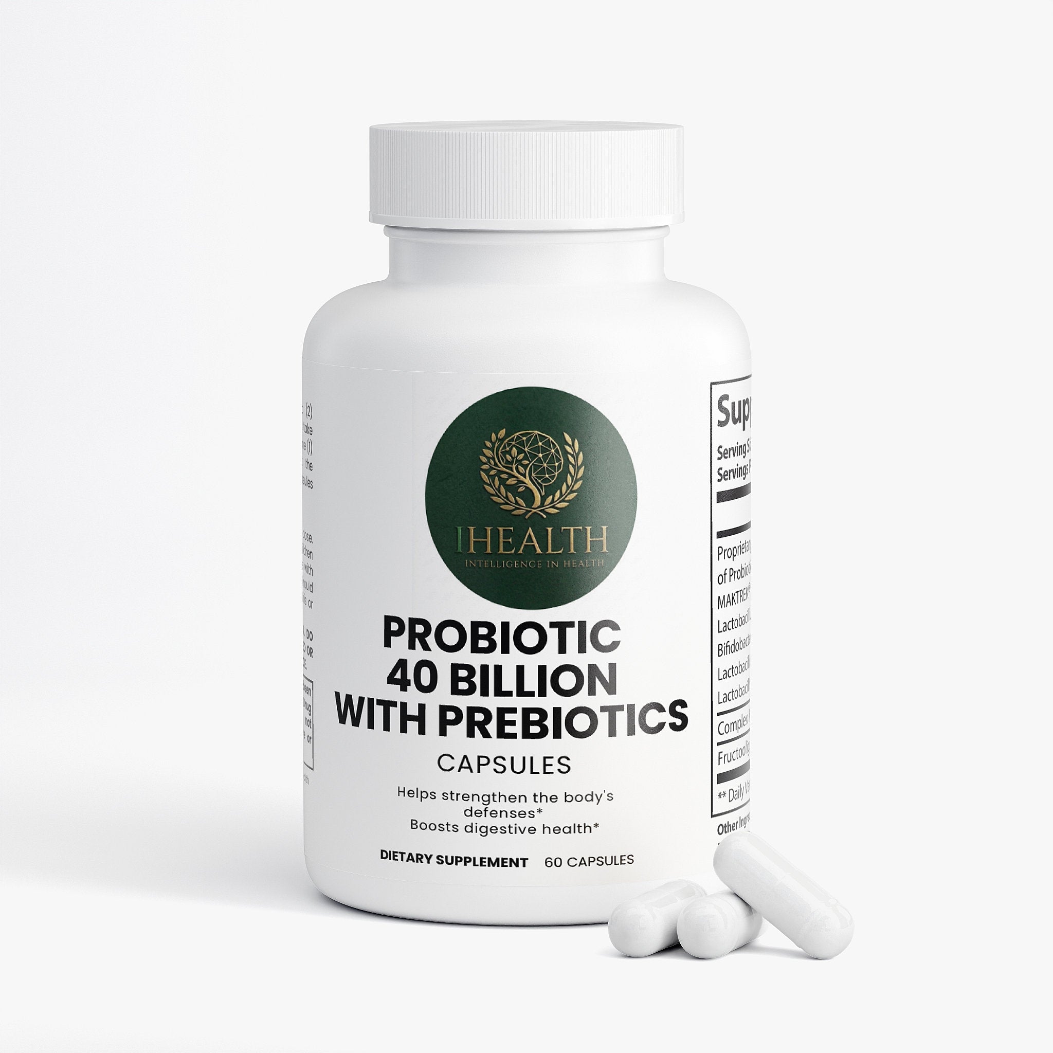 Probiotic 40 Billion with Prebiotics