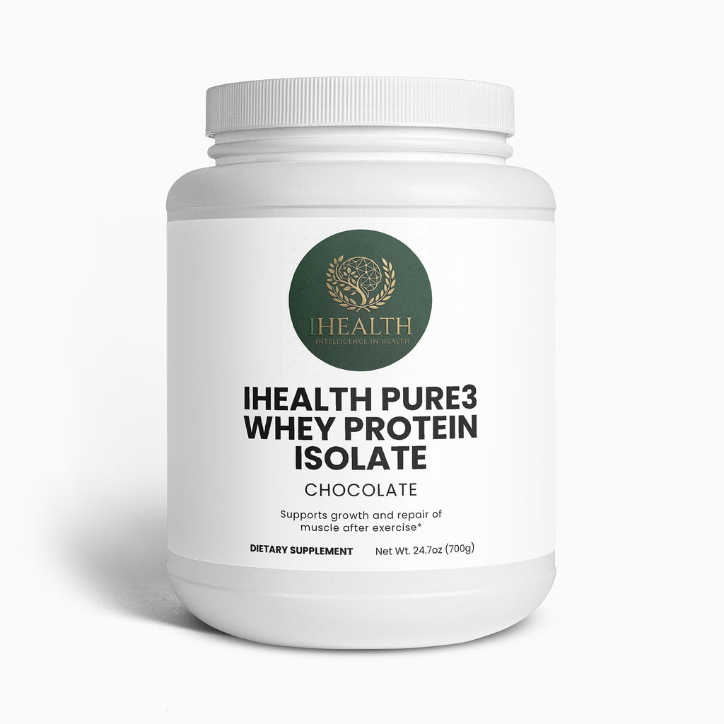 iHealth Pure3 100% Whey Protein Isolate (Chocolate)