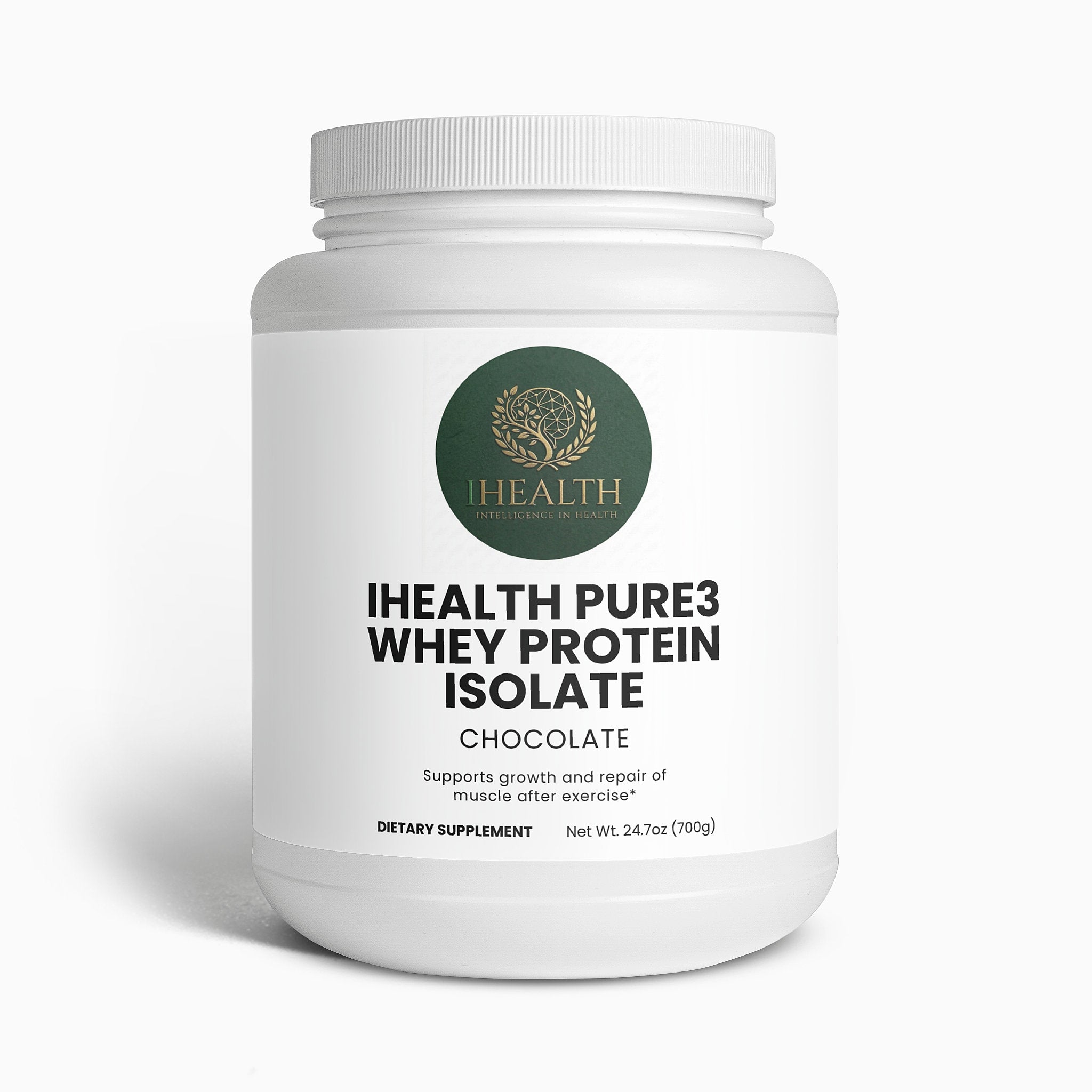 iHealth Pure3 100% Whey Protein Isolate (Chocolate)