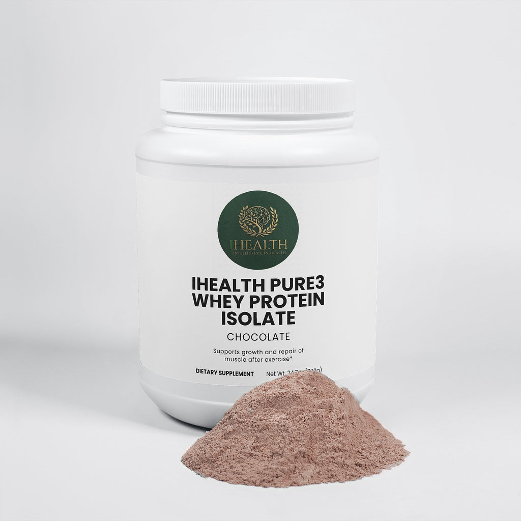 iHealth Pure3 100% Whey Protein Isolate (Chocolate)