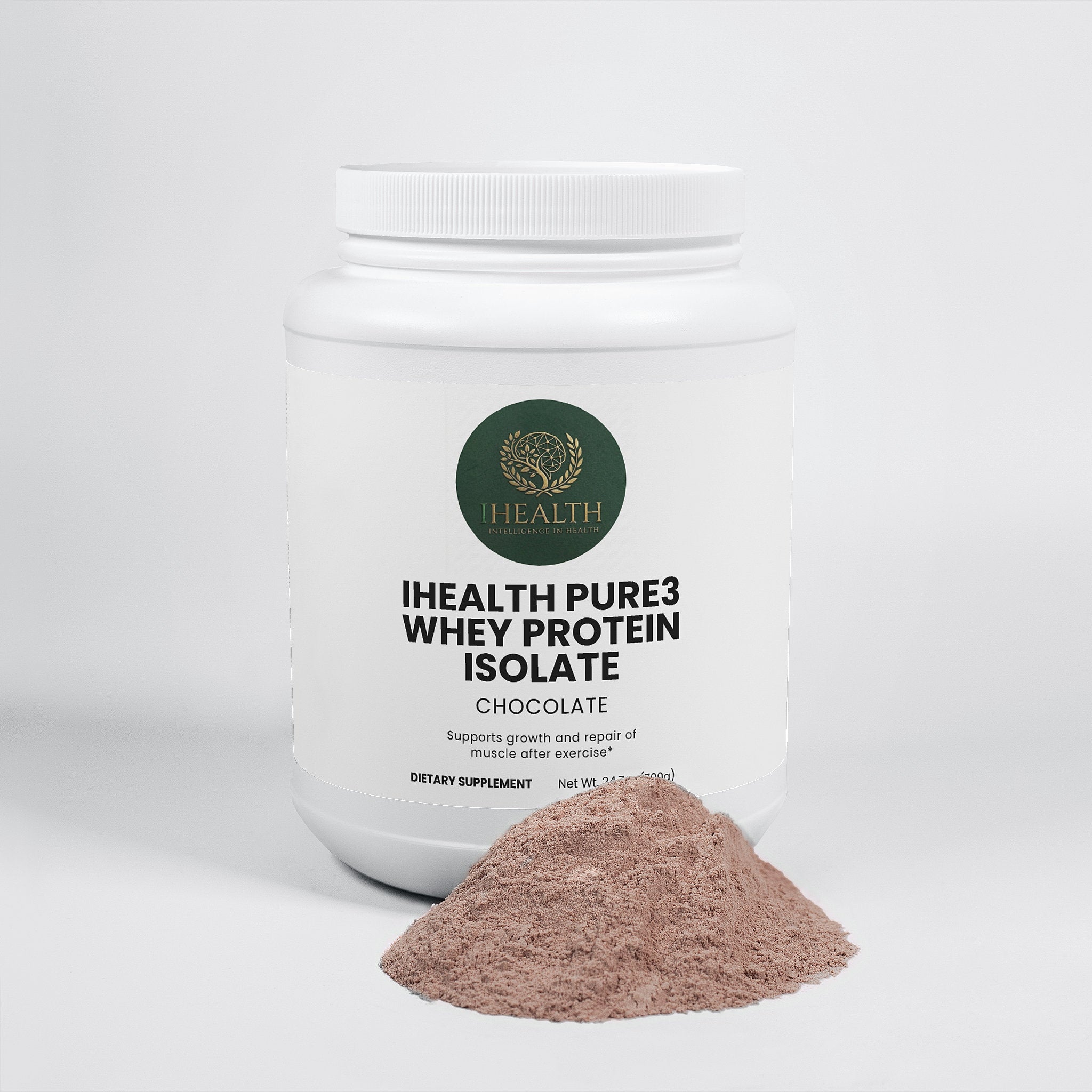 iHealth Pure3 100% Whey Protein Isolate (Chocolate)