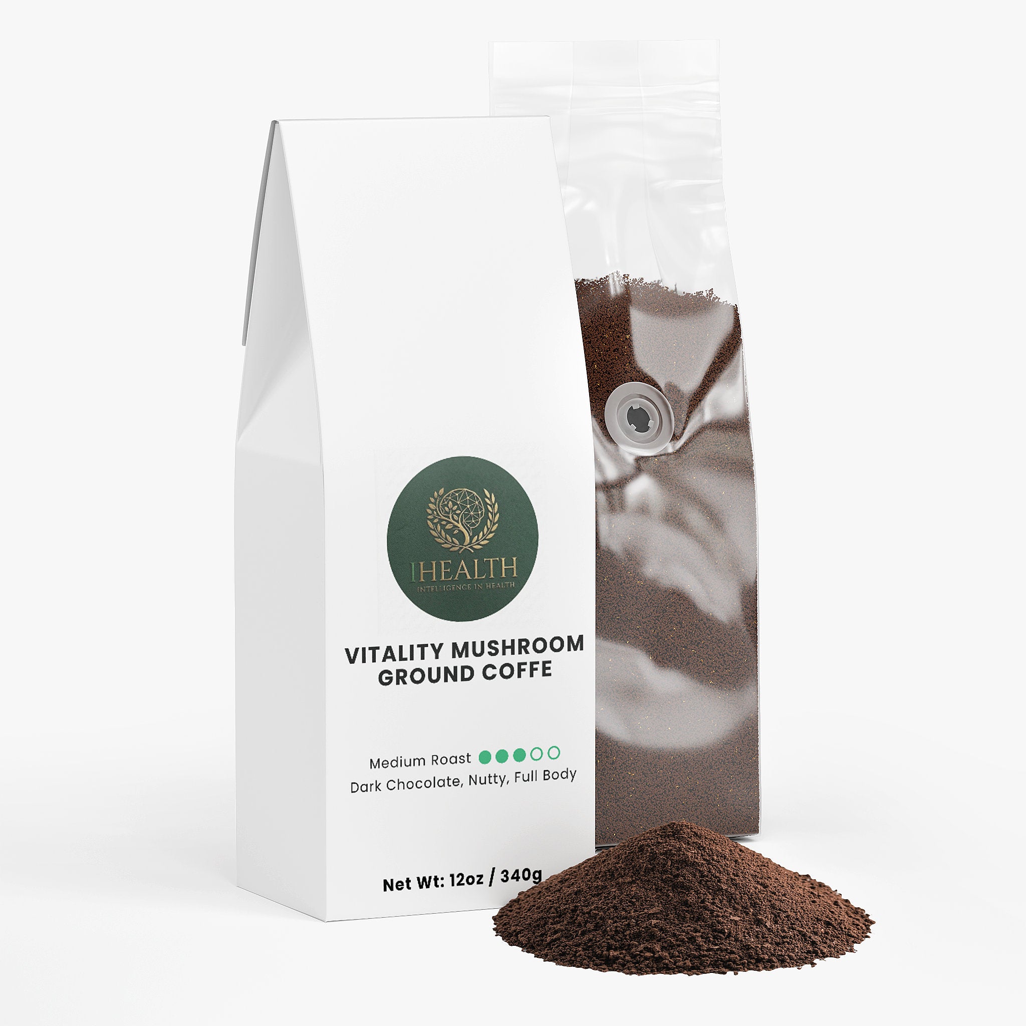 Vitality Mushroom Coffee (Medium Roast)