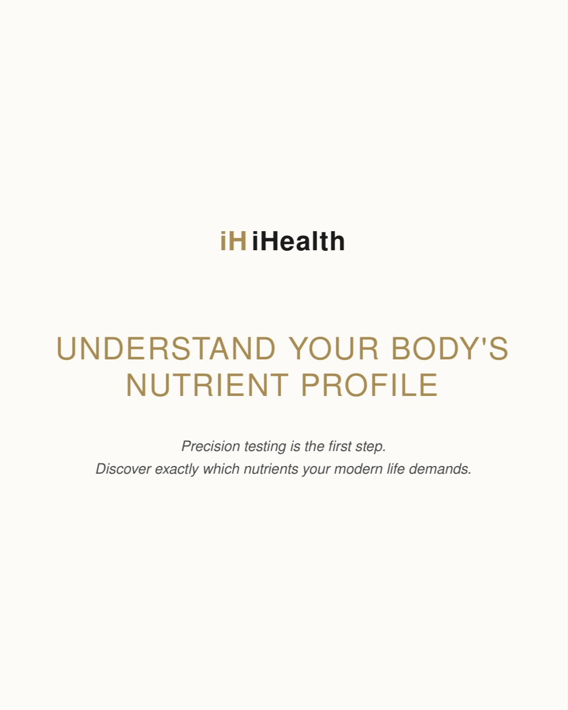 Understand your body´s nutrient profile